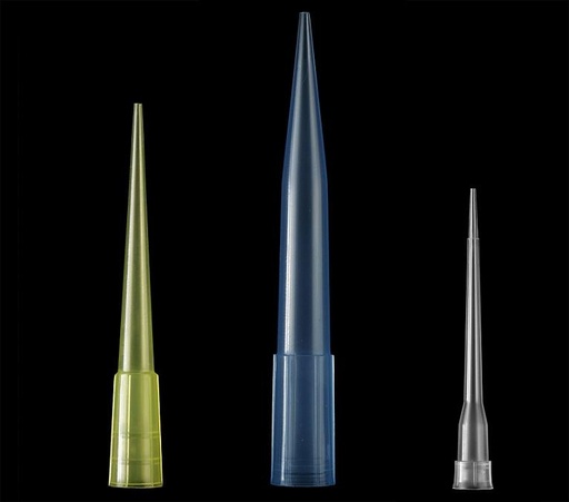 [11003-09] PUNTAS PARA PIPETAS HAMILTON DE 100 A 1000 UL, CON FILTRO PRE STERILIZADAS PACK/100 UNIDADES.