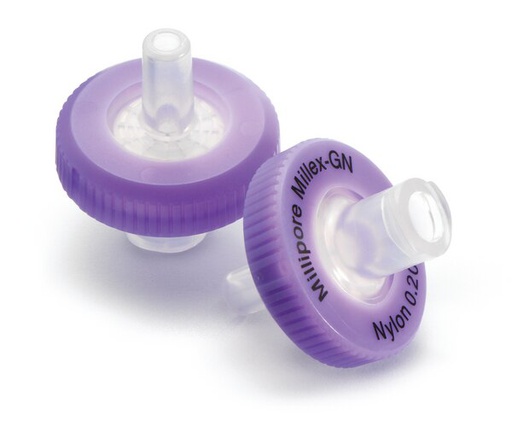 [SLGNX13NK] UNIDADES DE FILTRACION MILLIPORE TIPO NYLON DE 13MM, 0.20UM, PARA SOLUCIONES ACUOSAS Y ORGANICAS. NO ESTERILES. UNIDAD