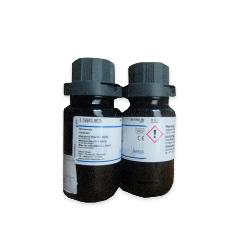 [1159430025] CLORURO AZUL DE METILENO C16H18ClN3S * x H2O . 25 GRAMOS. MARCA MERCK