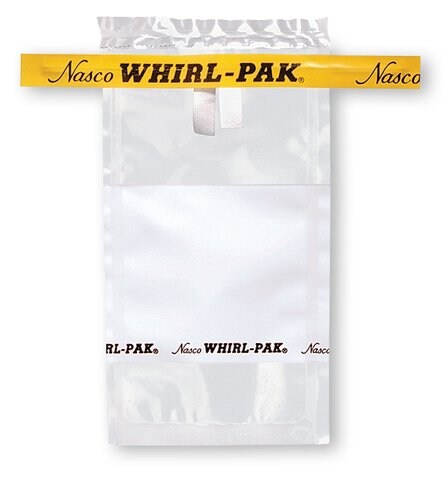 [B01018WA] FUNDA WHIRL-PAK ESTANDARD 13 ONZ. ESTERILES, SIN BANDA. PAC/500