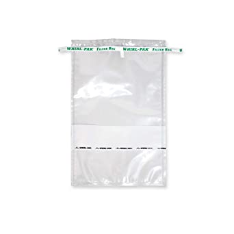 [B01348WA] FUNDAS NASCO WHIRL-PAK FILTRANTES DE 24 oz (710ml), SIN TIOSULFATO, CON FRANJA BLANCA PARA ESCRITURA PAQ/250