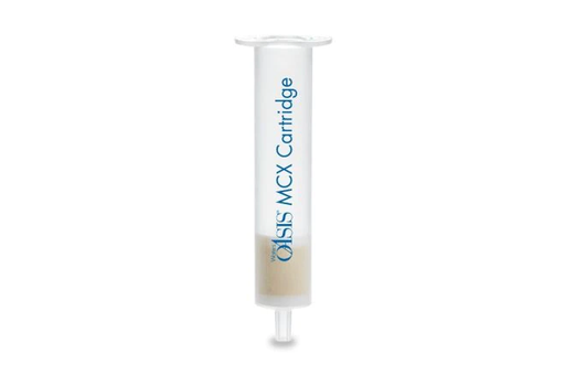 [186000776] CARTUCHO DE EXTRACCION WATERS TIPO OASIS MCX DE 6CC/500MG, TAMAÑO DE PARTICULA 60 UM PAC/30