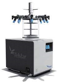 [62302] CAMARA CILÍNDRICA ESTANDAR TELSTAR PARA LIOFILIZADOR LYOQUEST PLUS DE Ø215x300 MM; 3 BANDEJAS CALEFACTABLES DE Ø160 MM PARA MATERIAL A GRANEL; AREA TOTAL DE 300 CM2.