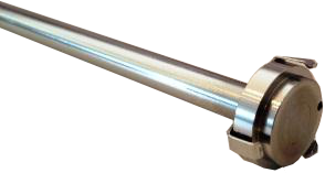 [74-105-251] SPIN-BASKET SHAFT, USP, 316 S.S.