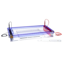 [MSSCREEN24] CAMARA DE ELECTROFORESIS CLEAVER SCIENTIFIC MULTISUB SCREEN PARA MUESTRAS CLONALES O DE PCR CAMILLA UV DE 26 x 24 CM, 6 PEINES DE 28 MUESTRAS Y GUIAS DE LLENADO