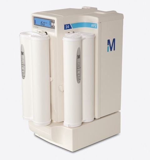 [ZAFS0160MX] SISTEMA DE PURIFICACION DE AGUA PARA ANALIZADORES AFS 16 MILLIPORE PARA LA PRODUCCION DE AGUA TIPO 2, 16 LITROS HORA RESISTIVIDAD mayor 15 M?·cm (a 25 °C):