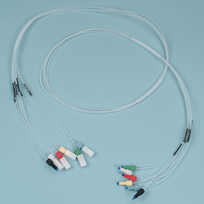 [60-200-708] TUBING HARNESS, TEFLON, 3FT, 8 SAMPLE, 1/16 IN