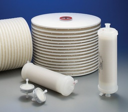 [L65DET6S1] FILTRO MILLIPORE TIPO MILLISTACK+DE LENTICULAR DE 16 CELDAS Y 16" DE DIAMETRO. RETENCION DE 0.1 A 0.4 UM NOMINAL UNIDAD