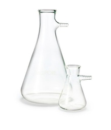 [XX1002505] ERLENMEYER MERCK MILLIPORE DE CAPACIDAD, DE 125 ML CON TUBULADURA LATERAL PARA FILTRACION AL VACIO.