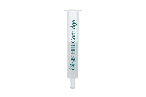 [186004134] CARTUCHOS OASIS HLB WATERS VAC 3CC/540MG 60UM CONTIENE SORBENTE POLIMERICO TIPO FASE REVERSA