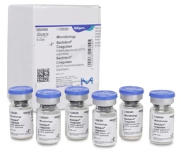 [1133060001] BACTIDENT COAGULASA PLASMA DE CONEJO CON EDTA, LIOFILIZADO. 1 X 6 X 3 ML. MARCA MERCK 
