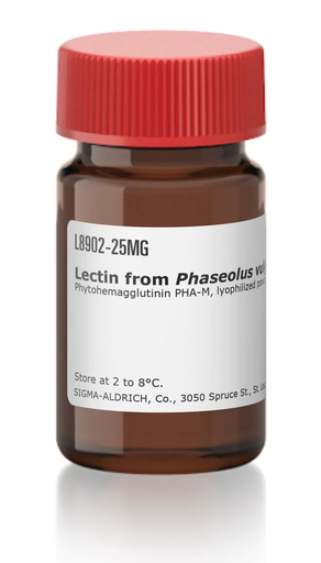 [L8902-25MG] FITOHEMAGLUTININA PHA-M,LIOFILIZADA, PARA CULTIVO CELULAR. 25 mg. MARCA SIGMA ALDRICH