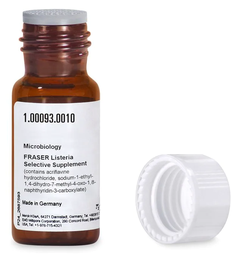[1000930010] SUPLEMENTO SELECTIVO PARA LISTERIA SEGÚN FRASER.10 X 1 VIAL. MARCA MERCK