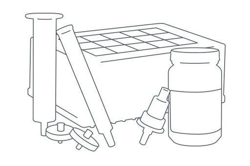 [WAT011400] KIT WATERS DE CONECCIONES PARA SISTEMA MULTIPLE DE VACIO PARA EXTRACCION EN FASE SOLIDA.