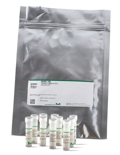 [VT000032] Sigma-AldrichBacillus subtilis WDCM 00003Vitroids15-80 CFU mean value range, certified reference material, for microbiology
