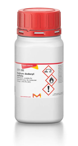 [L3771] SIGMA SODIUM DODECYL SULFATE BIOREAGENT, SUITABLE FOR ELECTROPHORESIS FOR MOLECULAR BIOLOGY, ?98.5% (GC) - 1 KG