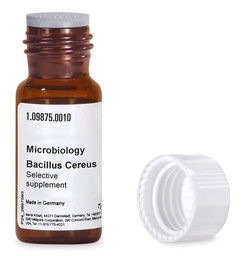 [1098750010] BACILLUS CEREUS SUPLEMENTO SELECTIVO 10X1 VIAL