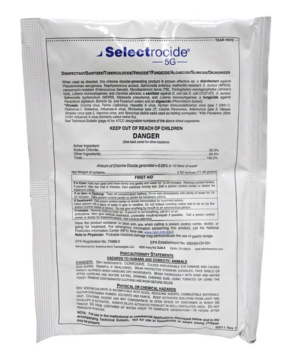 [SELECTROCIDE5G] BOLSA DE SELECTROCIDE 5G.