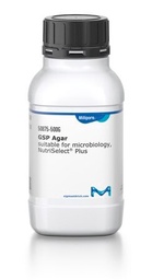 [50875-500G] AGAR SELECTIVO  GSP  PARA PSEUDOMONAS AERONOMAS PREST. 500 gr.  ( Kielwein, Glutamate Starch Phenol Red)