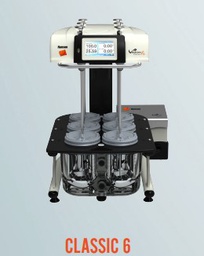 [74-201-015] EQUIPO DE DISOLUCION HANSON VISION CLASSIC 6 INCLUYE: CANULAS DE MUESTREO (6), VASOS DE VIDRIO (6), TAPA PARA VASOS EASI-LOCK (6), SOPORTE PARA CANASTILLAS (6), CANASTILLAS (6), PALETAS EN PVDF (6), TIP FILTERS 10 UM (1X1000)